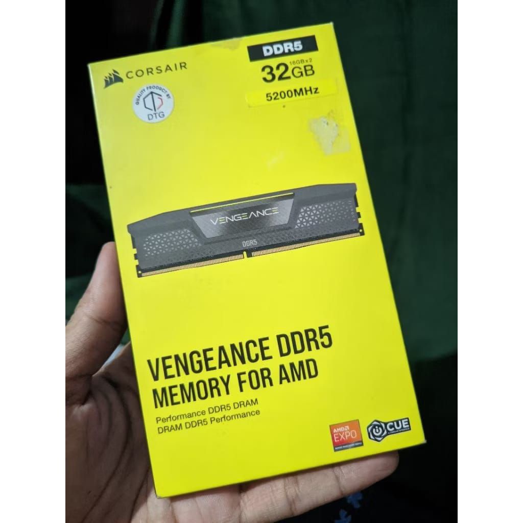 Ram ddr 5 Corsair Vengeance 32 gb 5200mhz