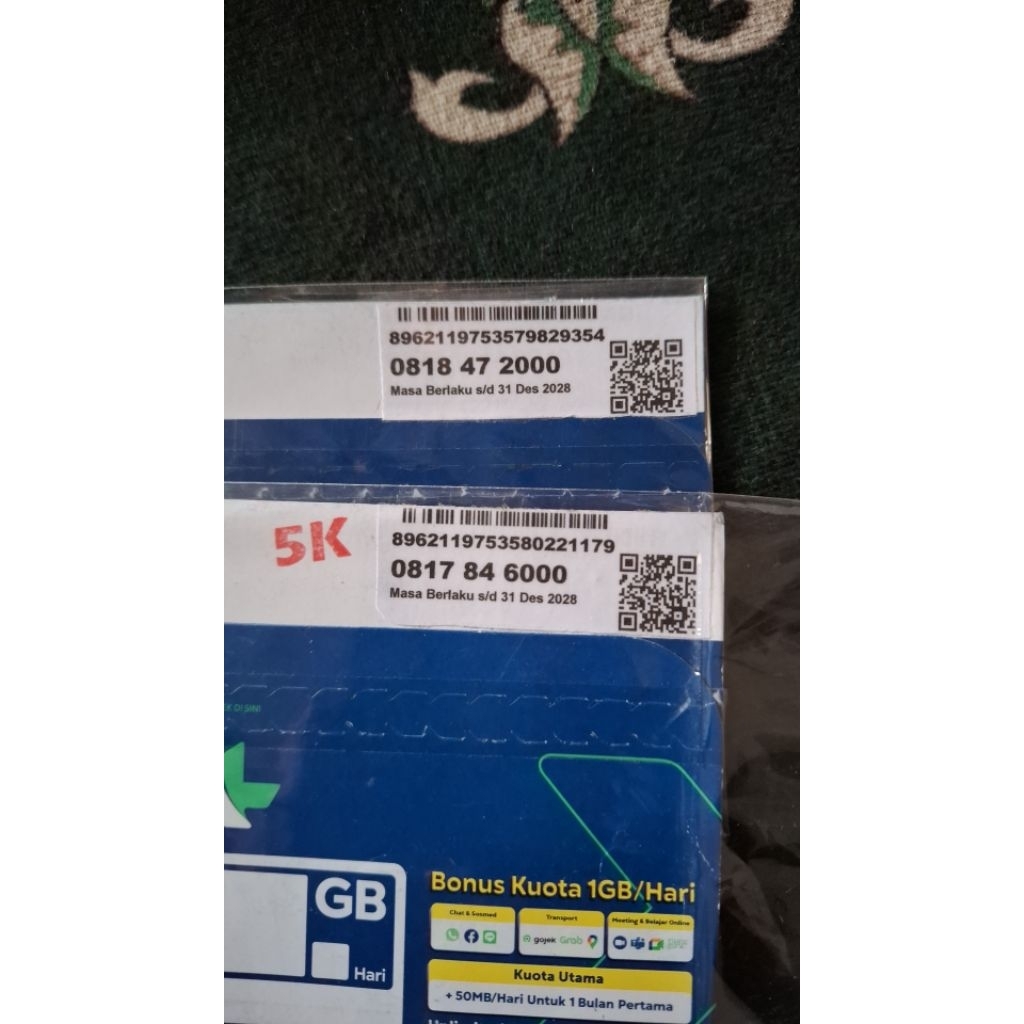 Nomor Cantik XL 10 Digit