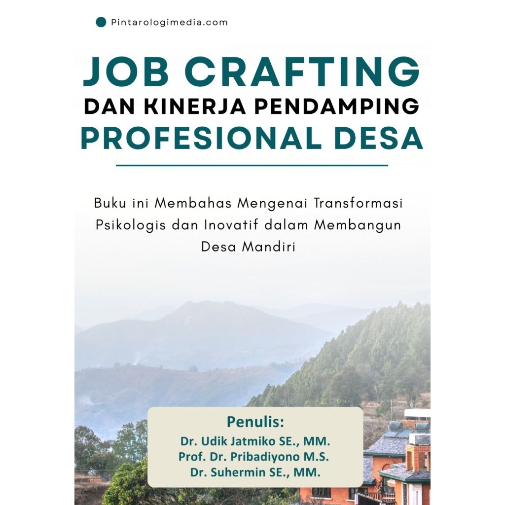 Buku JOB CRAFTING DAN KINERJA PENDAMPING PROFESIONAL DESA