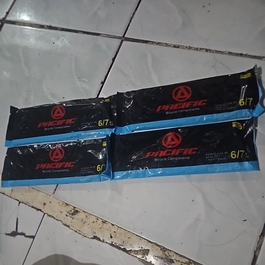 rantai sepeda gunung mtb 6/7 speed pacific