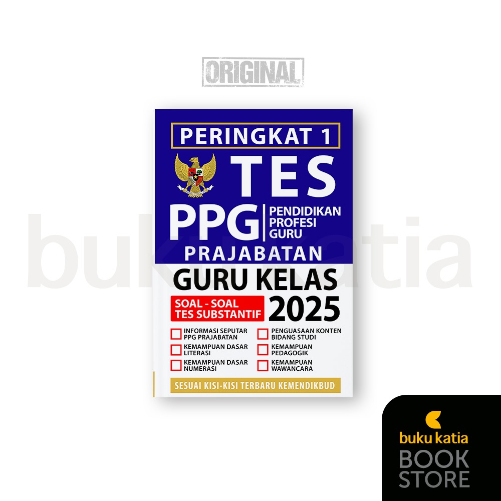 Buku PPG Prajabatan Guru PGSD Guru Kelas 2025 - PPG Guru PAUD 2025