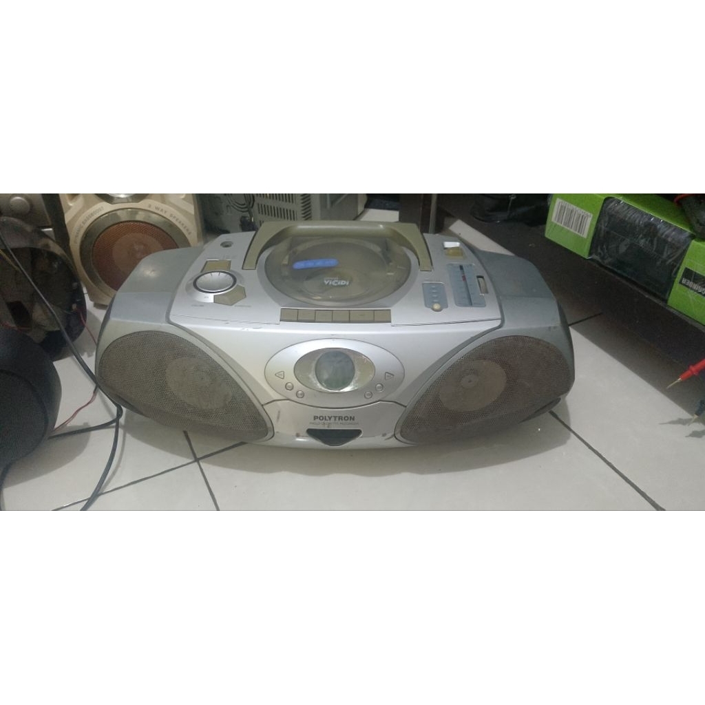 Radio Tape Compo Polytron Grand Vicidi Boxer