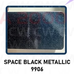 NIPPE 2000 SPACE BLACK METALLIC 9906 / CAT DUCO HITAM METALIK KASAR