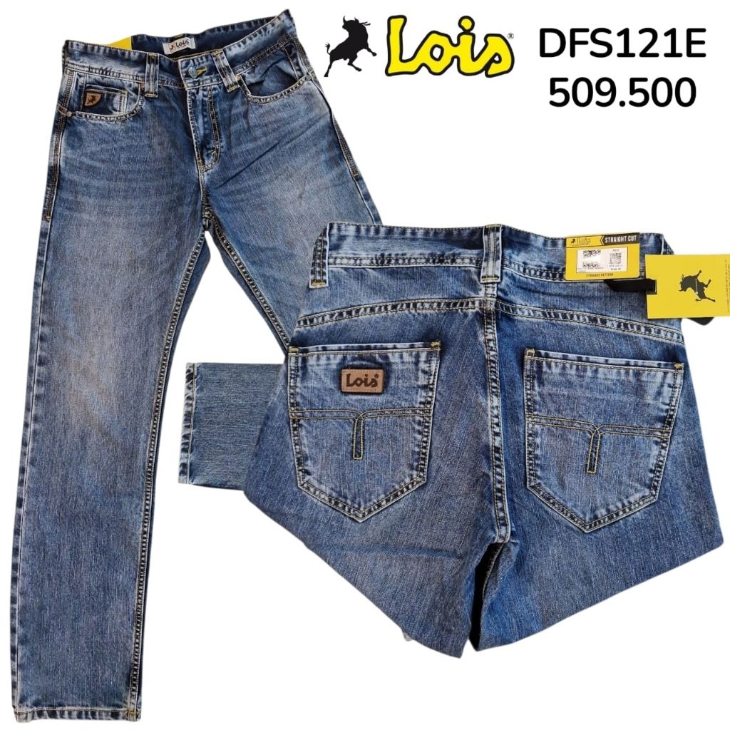 CELANA JEANS LOIS ORIGINAL STRAIGHT CUT