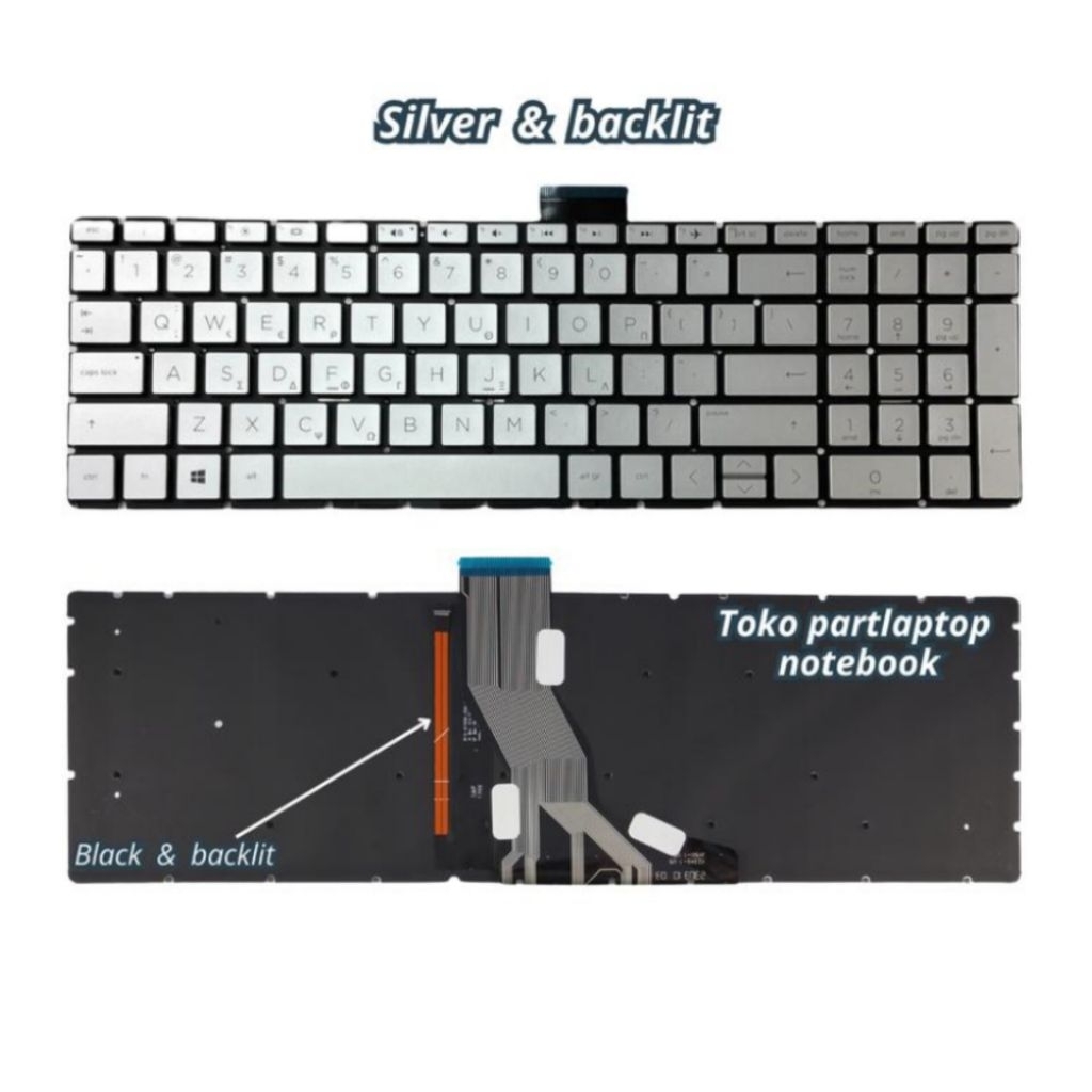 Keyboard hp 15s-fq2642tu fq5148tu fq2705tu fq2642tu fq2503tu new