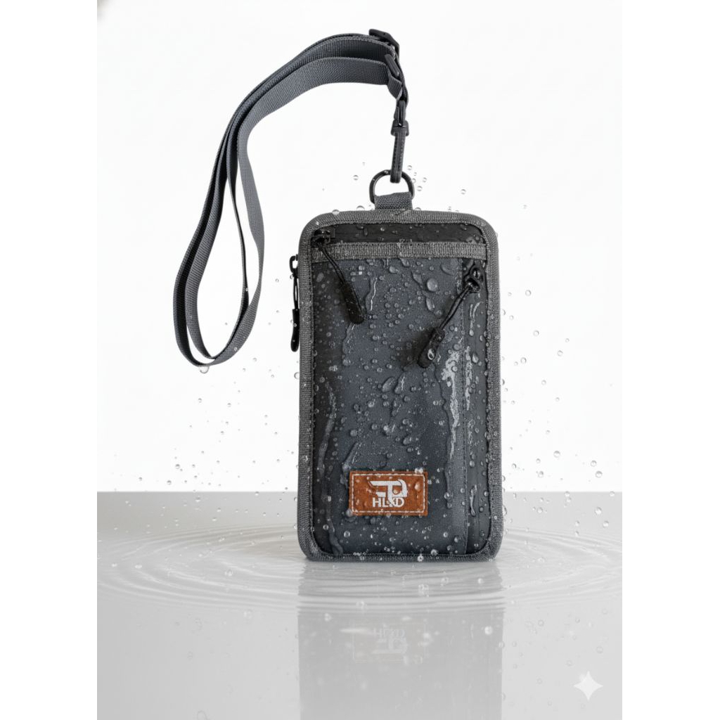 tas hp waterfrop hanging walet tas hp dompet hp anti air