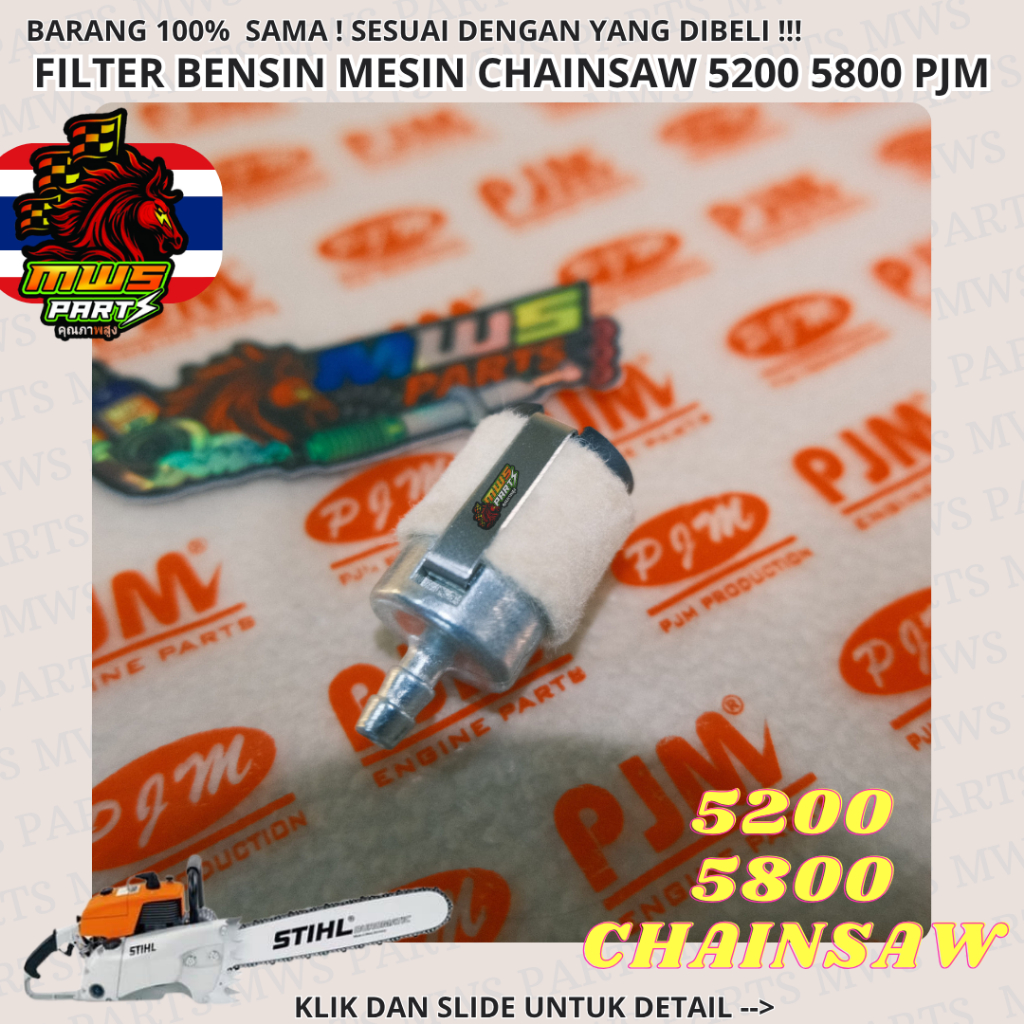 (PROMO) FILTER ONLY KAPAS 5200 FILTER BENSIN SARINGAN BENSIN MODEL KAPAS UNTUK MESIN SINSO MINI SENS
