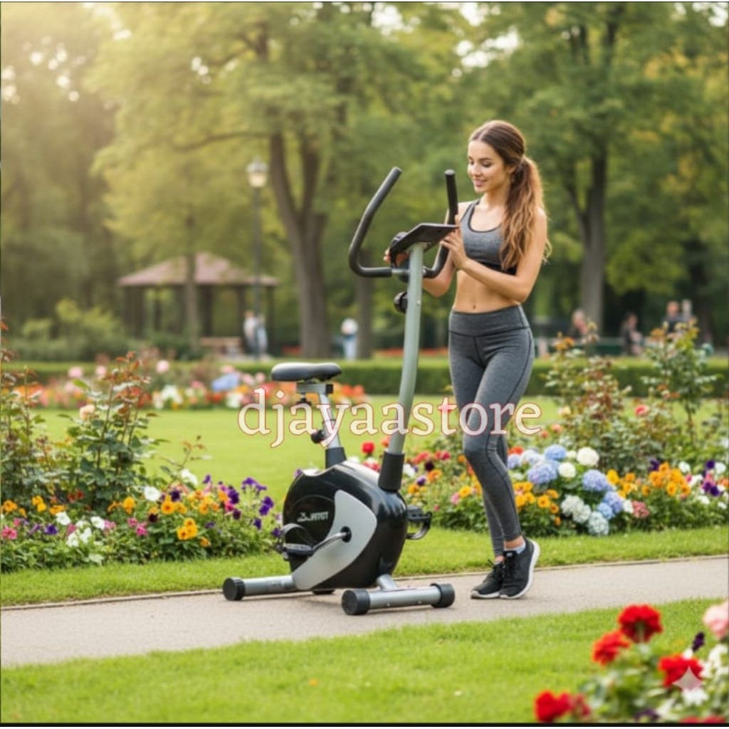 Magnetic Bike TL-8208 Alat OlahRaga Fitness Sepeda Statis