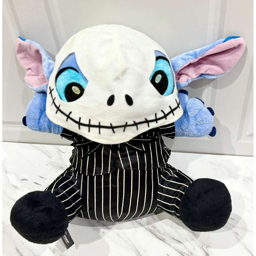 Boneka Plushie Stitch Kostum Jack Nightmare Before Christmas Disney Sega
