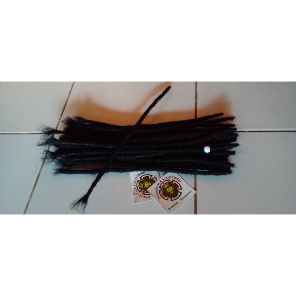 PAKET RAMBUT GIMBAL 40CM  / DREADLOCK/ ISI 30 PCS/30 BATANG/ FREE aksesoris gimbal
