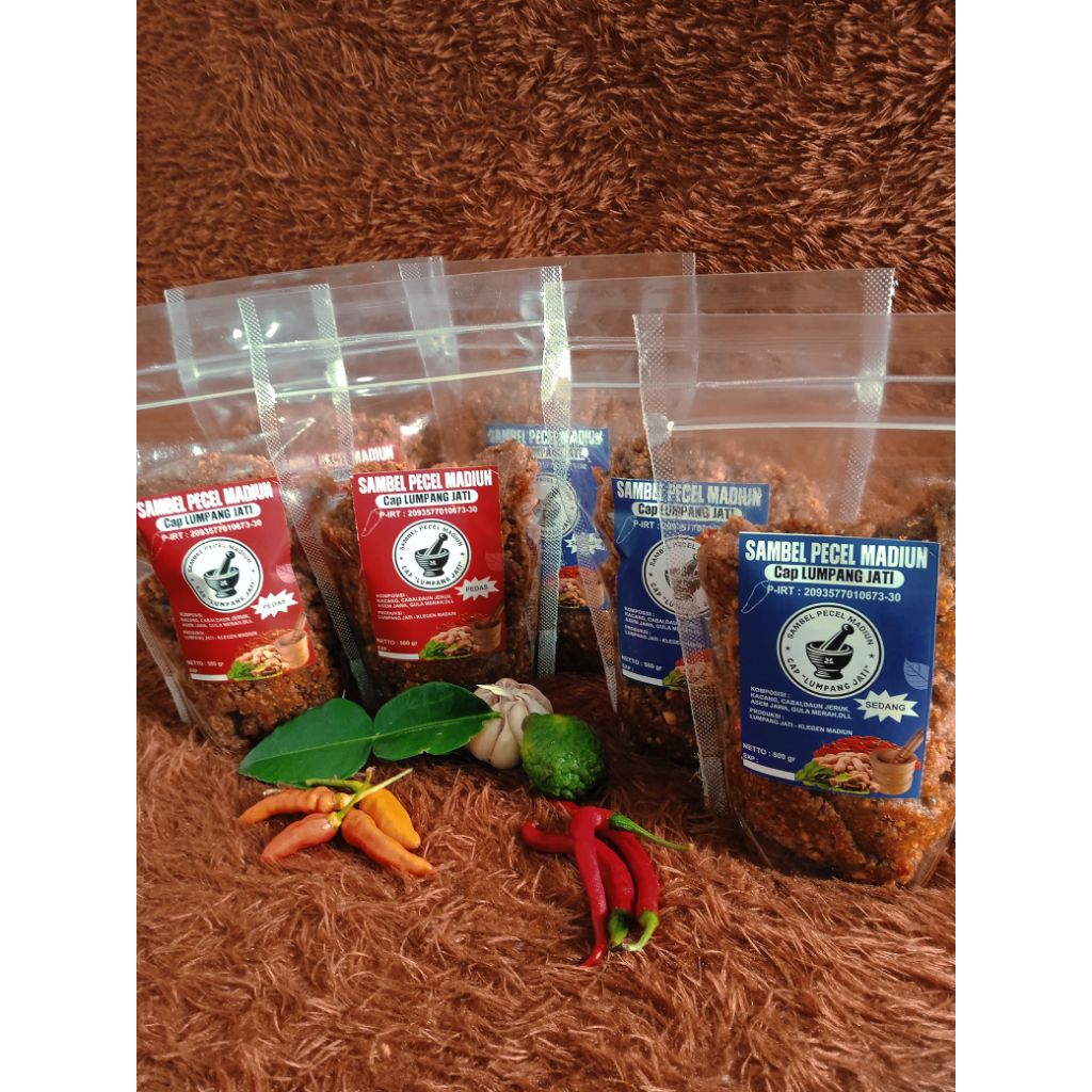 Sambel Pecel Madiun Cap Lumpang Jati