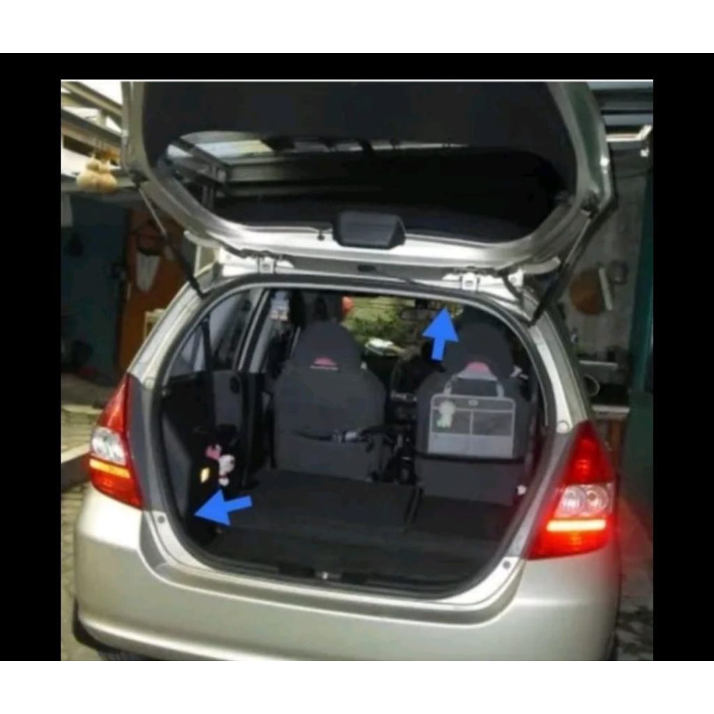 karet bagasi belakang mobil Honda Jazz