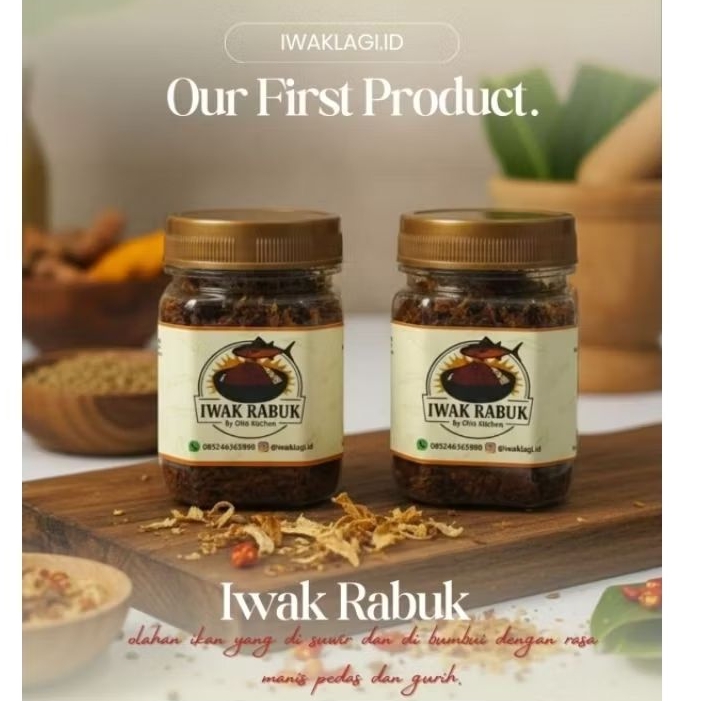 (150gr) Ikan Rabuk/Ikan Suwir/Lauk Siap Saji/Lauk Praktis/Iwak Rabuk