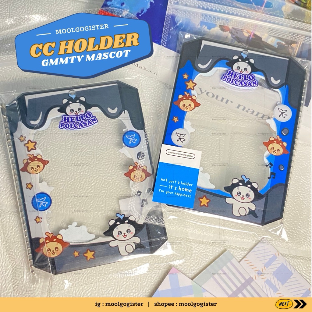 [ pre-order ] gmmtv mascot CC holder | tempat kartu gmmtv | collectible card