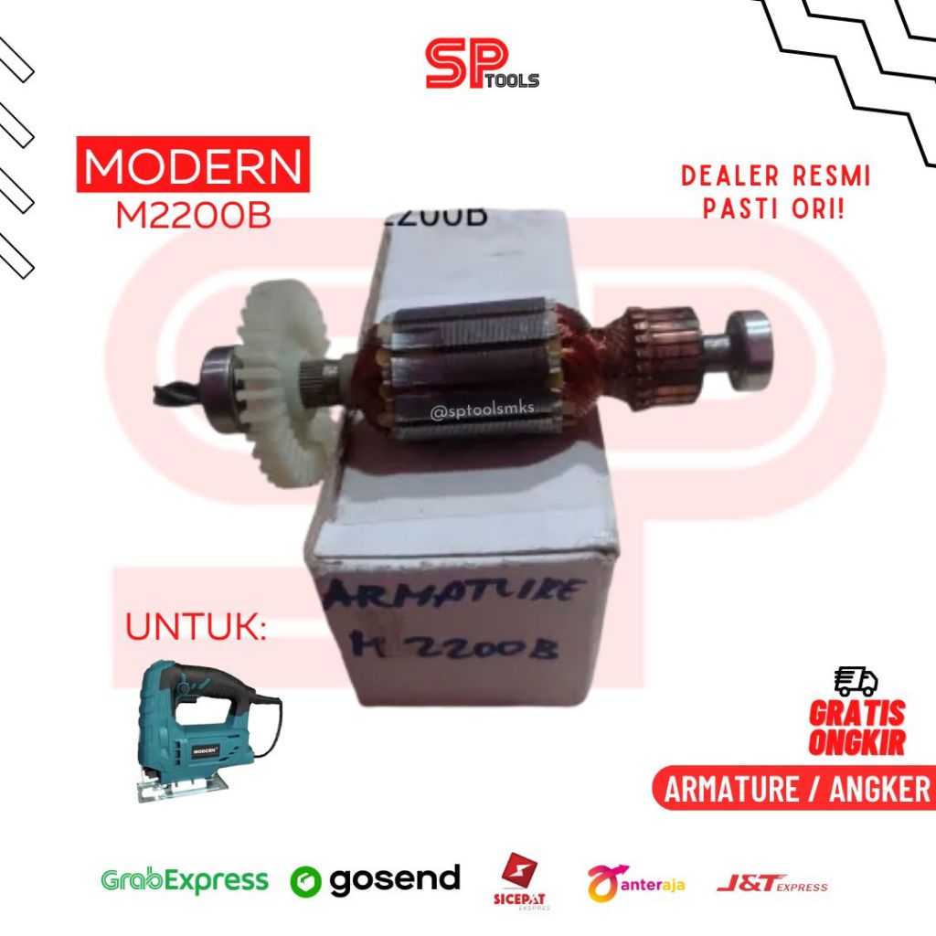 SPAREPART ARMATURE / ANGKER JIGSAW / JIG SAW MODERN M2200B