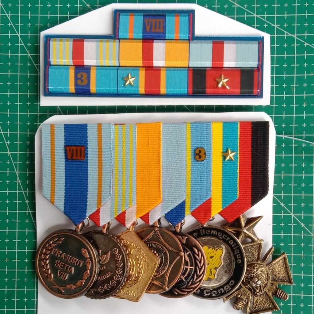 PITA JASA/TANDA KEHORMATAN/SATYA LENCANA PDH & PDU TNI AU KESETIAAN VIII (TAHUN), WIRA DHARMA, VETER