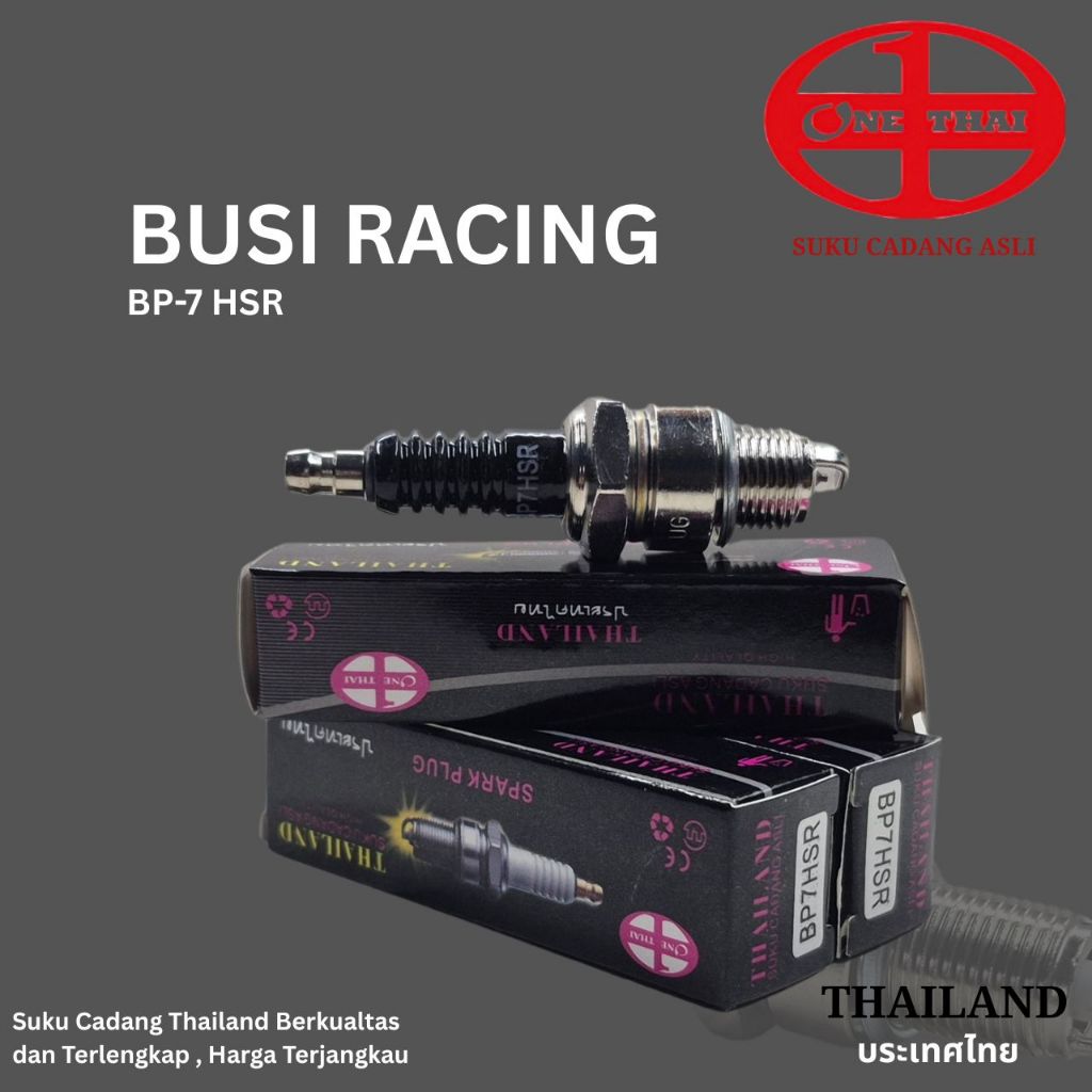 ONETHAI Busi Racing BP7HS R Thailand Original Spark Plug
