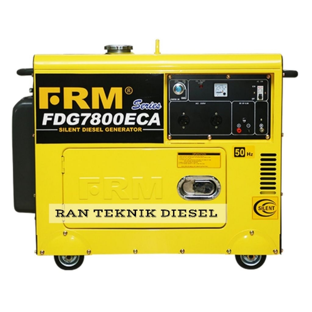 Genset Diesel Generator FIRMAN FDG 7800 ECA 5500 Watt