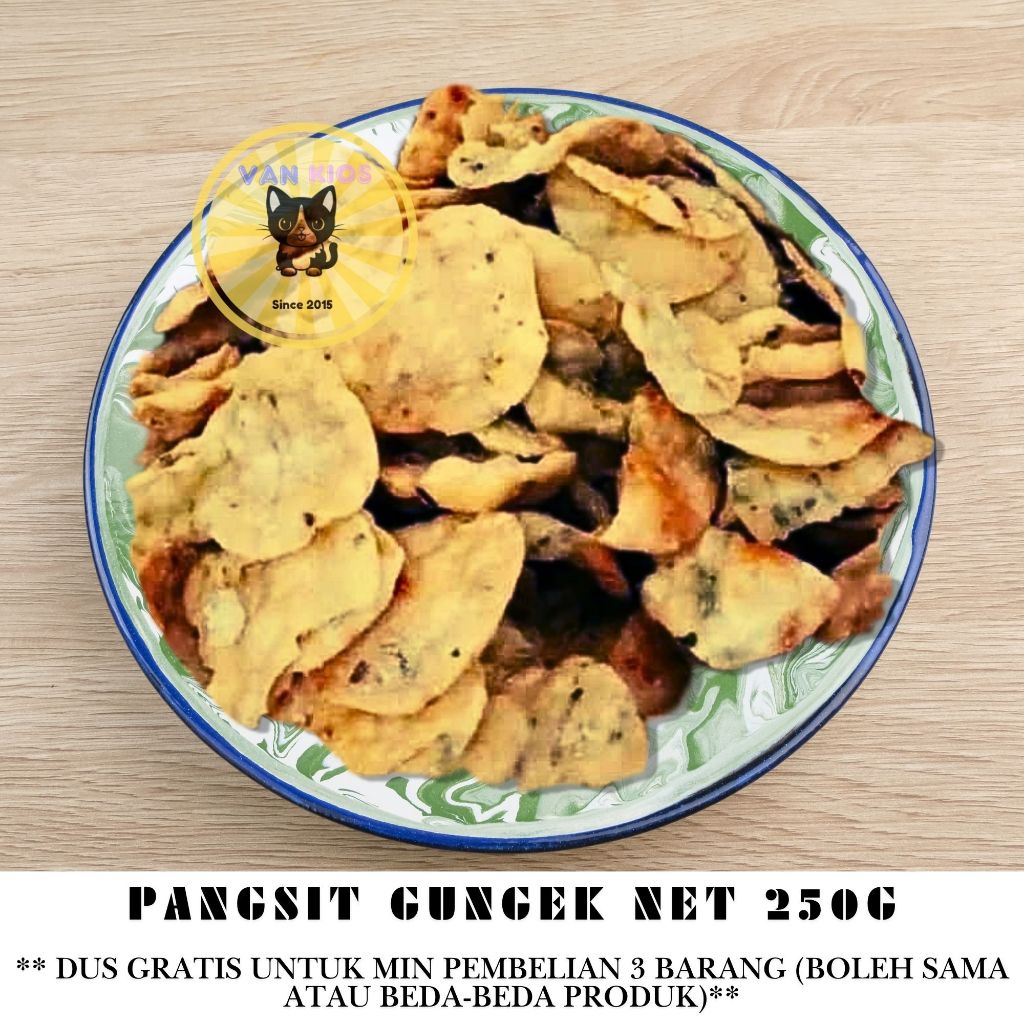 Pangsit Bawang Gungek 250gr