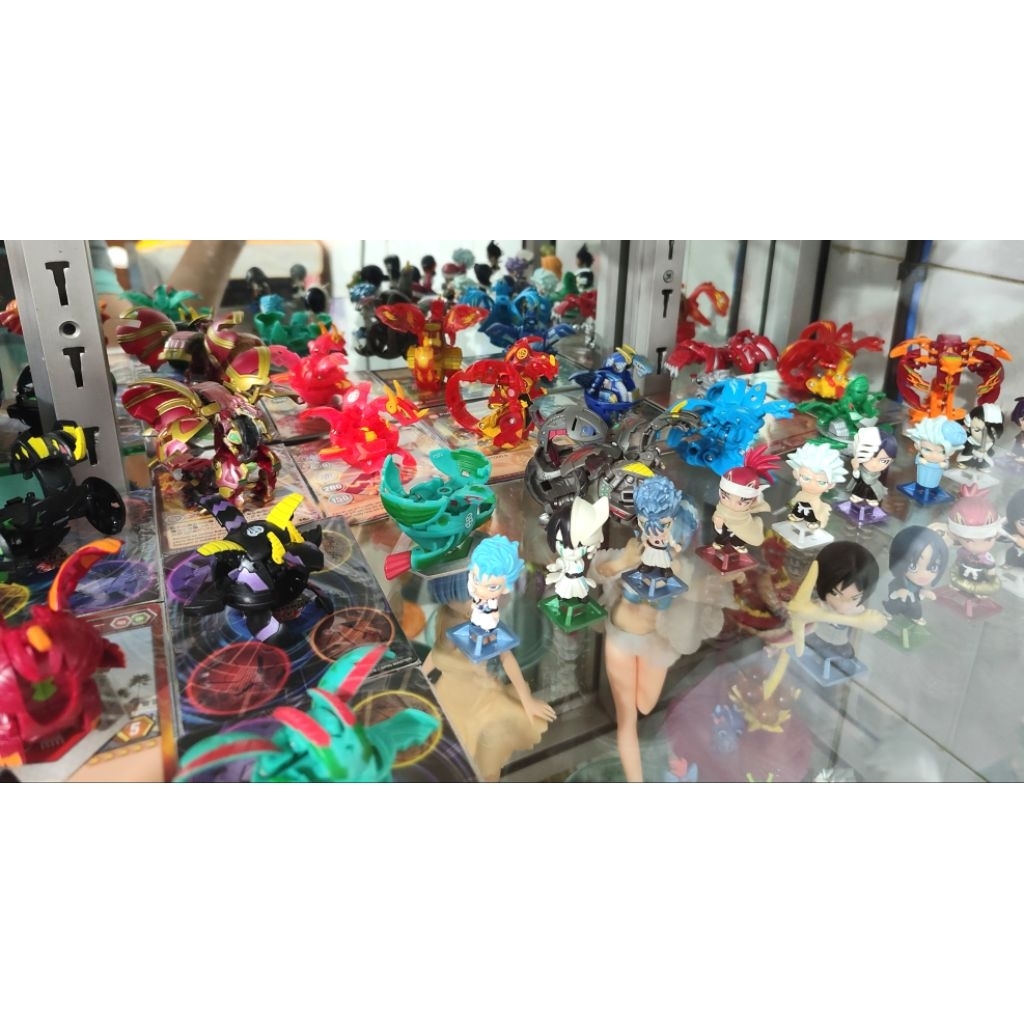 Figur Bakugan Dragonoid Nillious Helios Hydranoid Percival Hawklea Ingram Mix Rare – Original & Meta