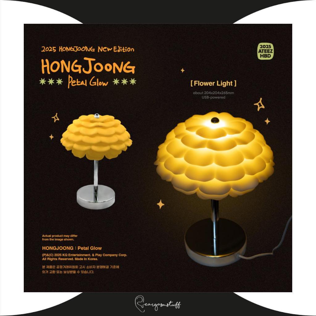 ATEEZ HONGJOONG 2025 PETAL GLOW HAPPY BIRTHDAY OFFICIAL MERCHANDISE /MERCH / MD