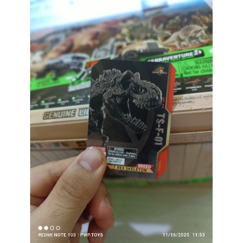 Blokees Jurassic World Terraventure T.Rex Skeleton