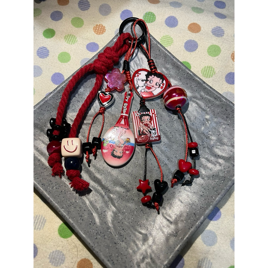 Bag charm Betty Boob