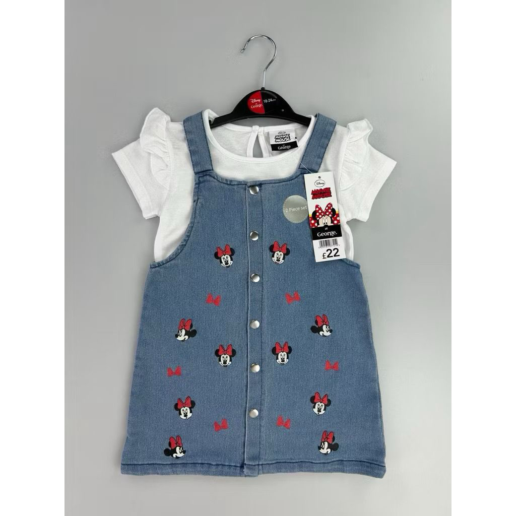 Amaris ~ Overal dress denim