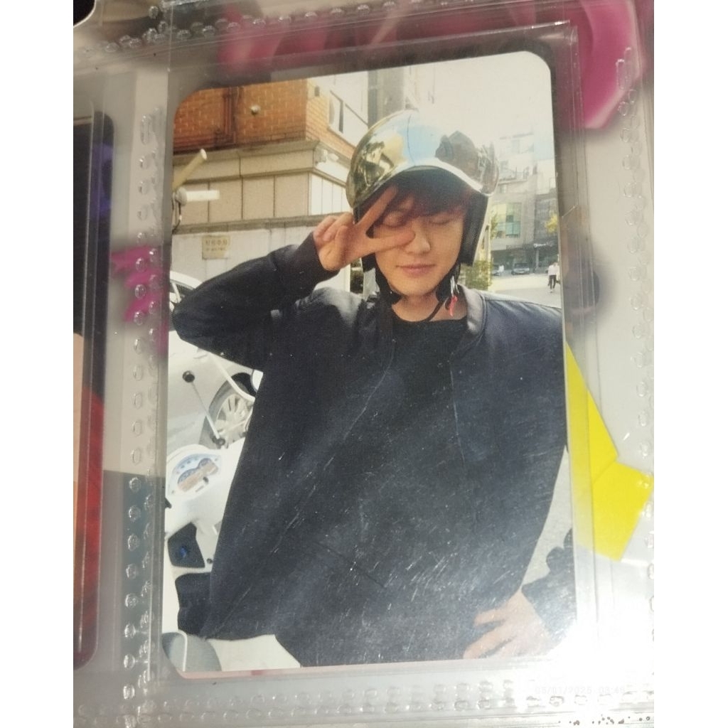 Photocard Chanyeol helm WAL album official