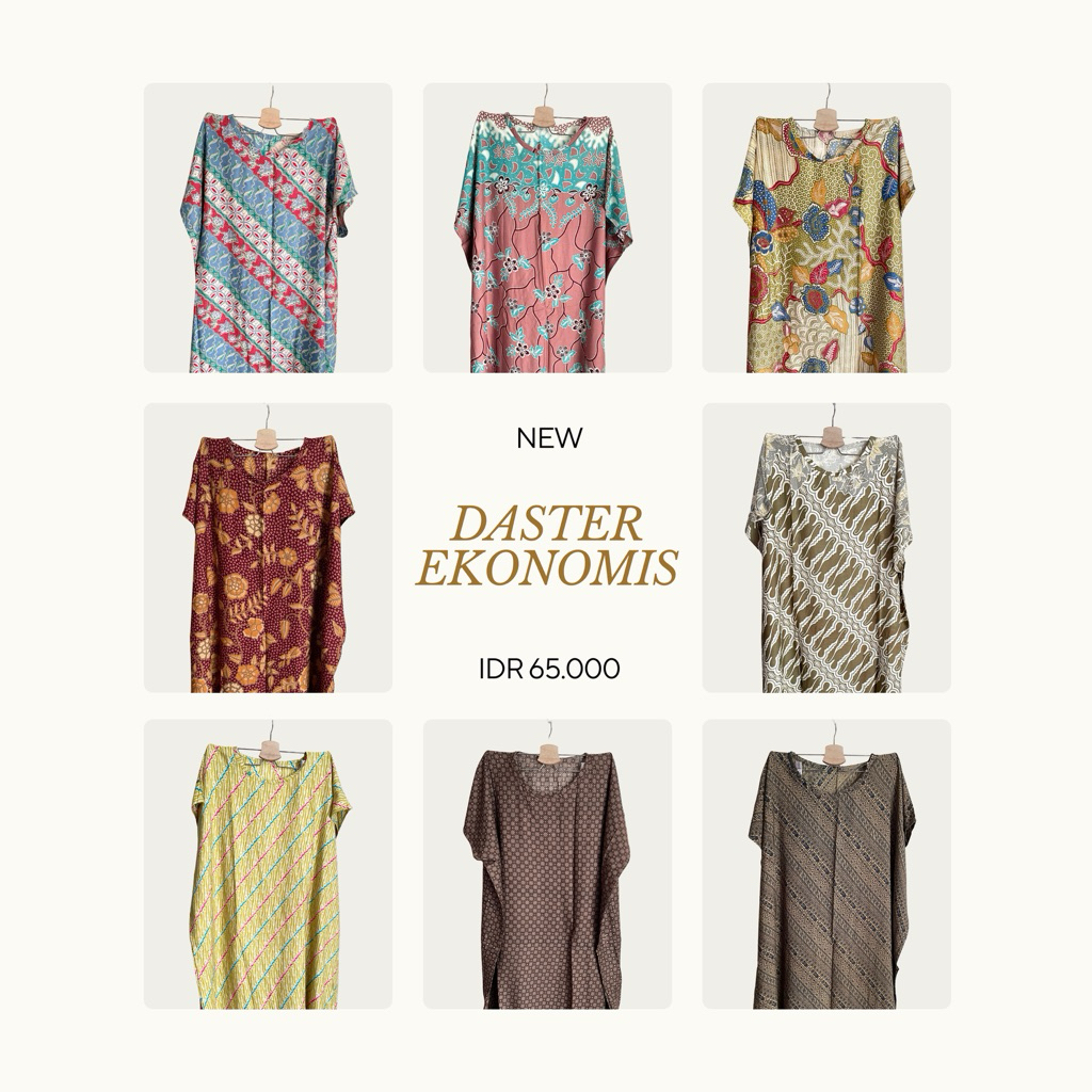 Pasardaster - Daster Ekonomis Asli Solo (Batik/Motif)