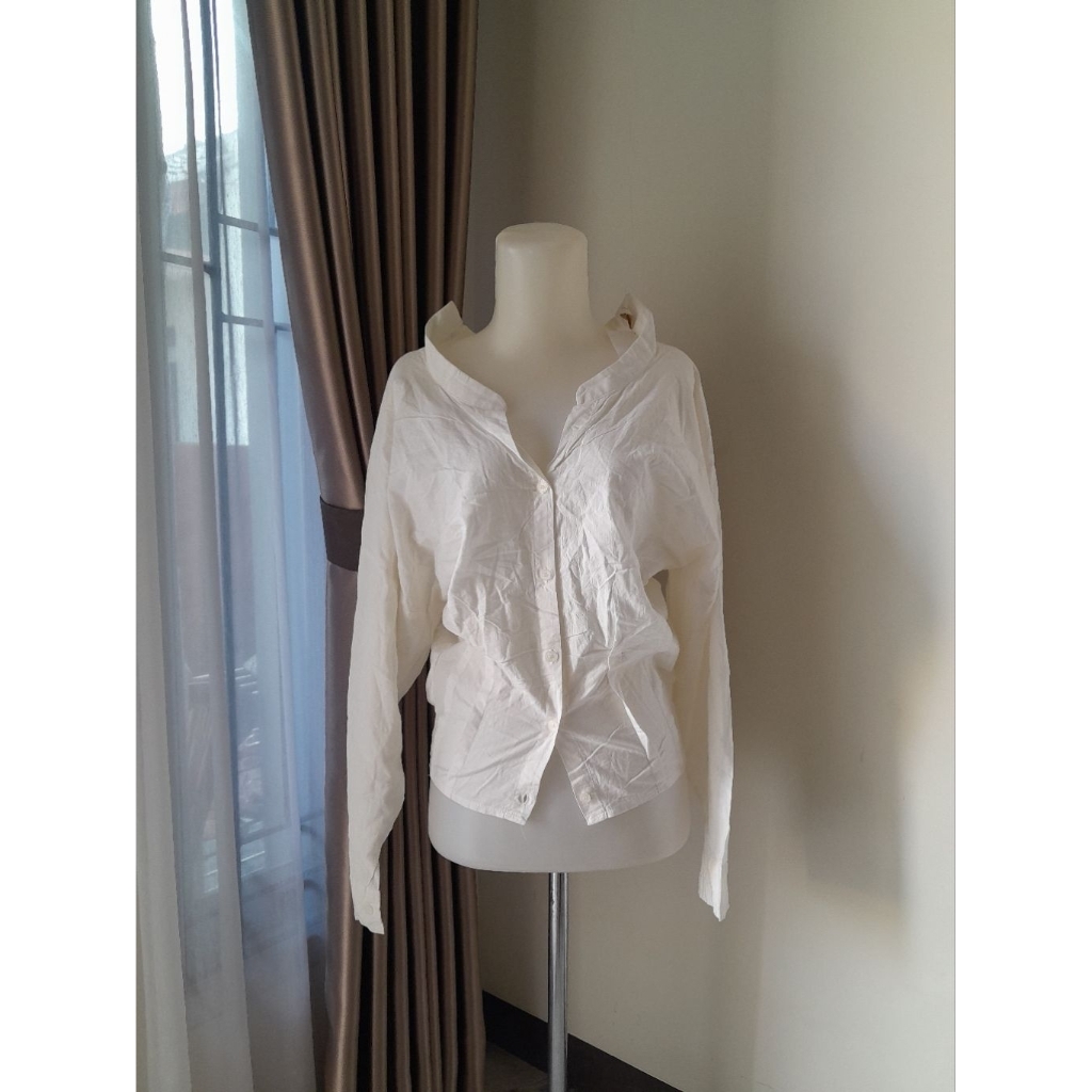 Kemeja Blouse Nagita Jumbo, Kemeja Nagita Jumbo, Blouse Kemeja BKK