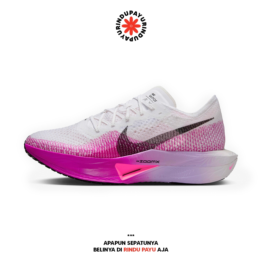 NIKE ZOOM X VAPORFLY 3 (DV4129-104) - Sepatu Lari Sneakers Running Carbon Plate Original