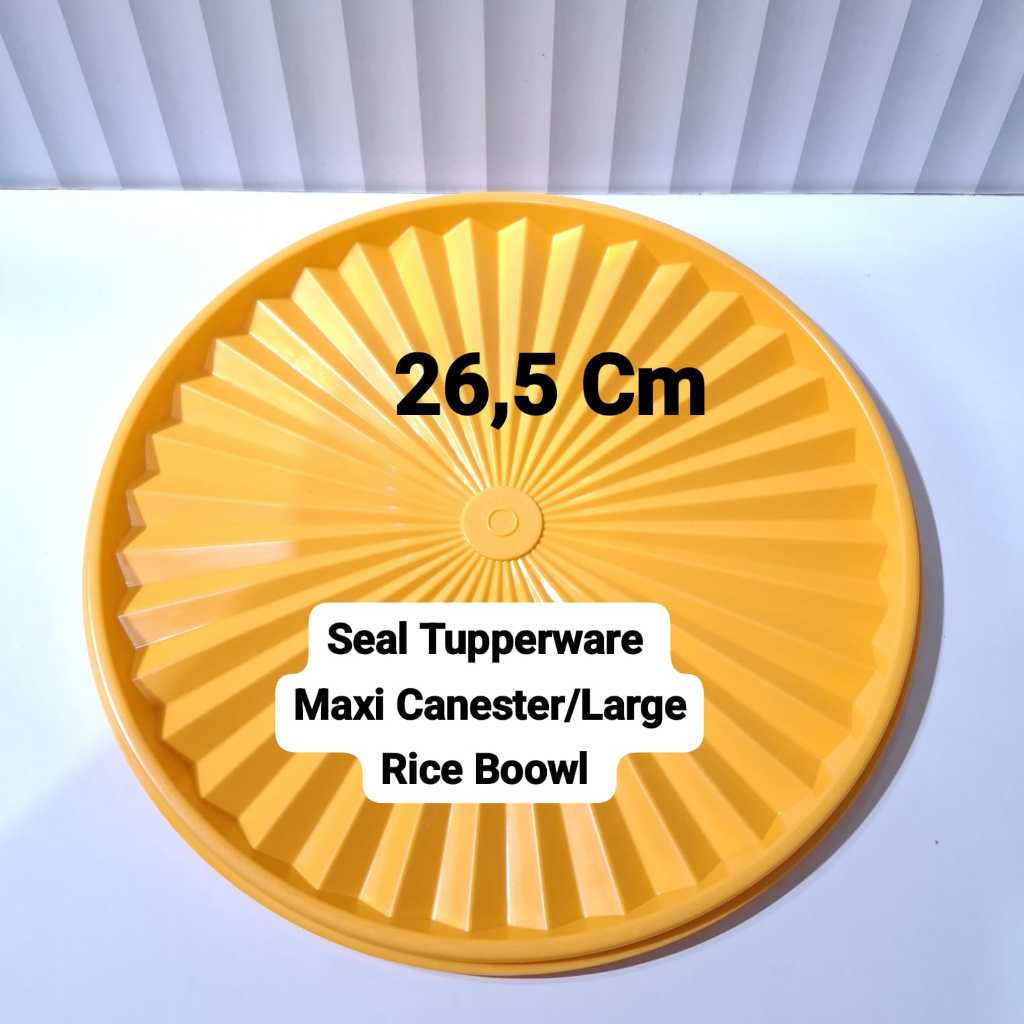 Aneka Seal (Tutup) Tupperware Deco Cannister Edition