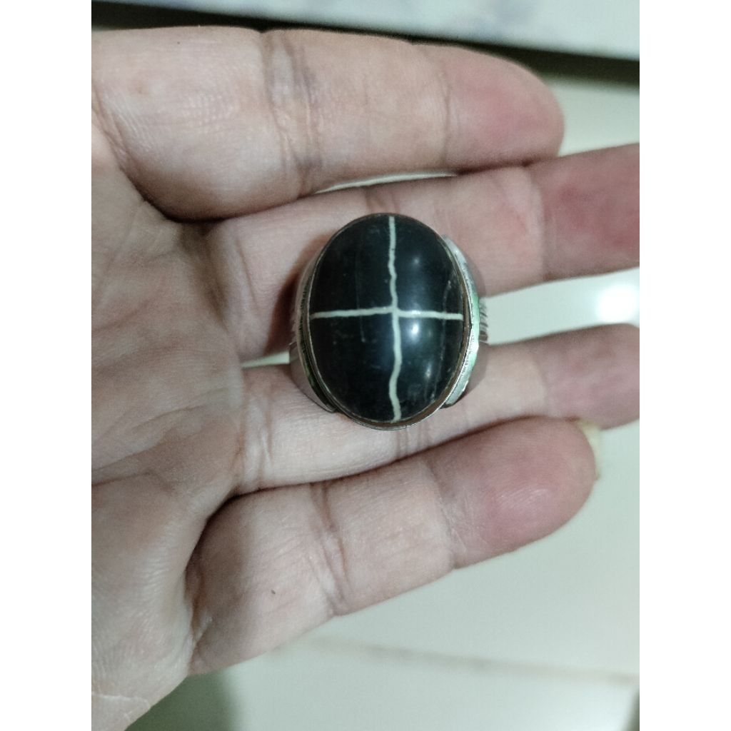 Cincin batu mustikaa galih kelorr tapak jalak.dijamin ori