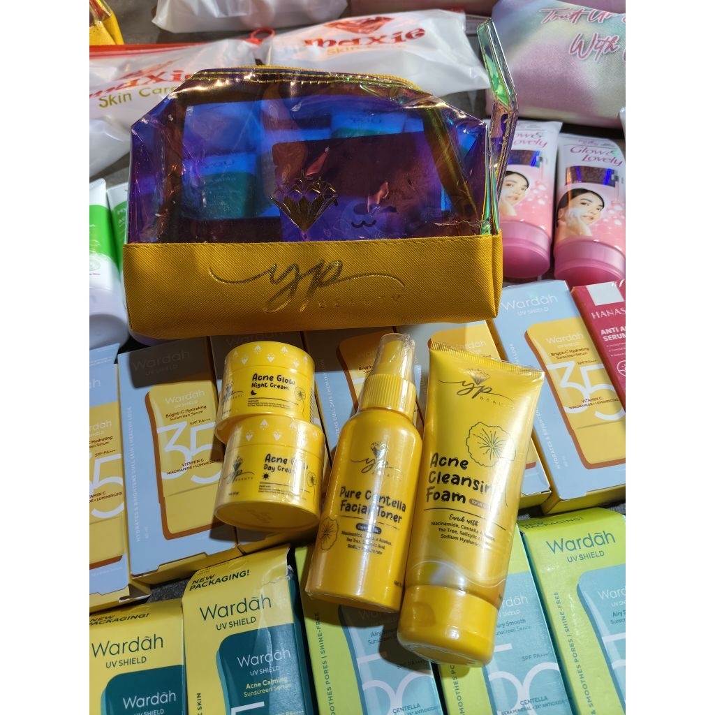 YP beauty skincare acne glow