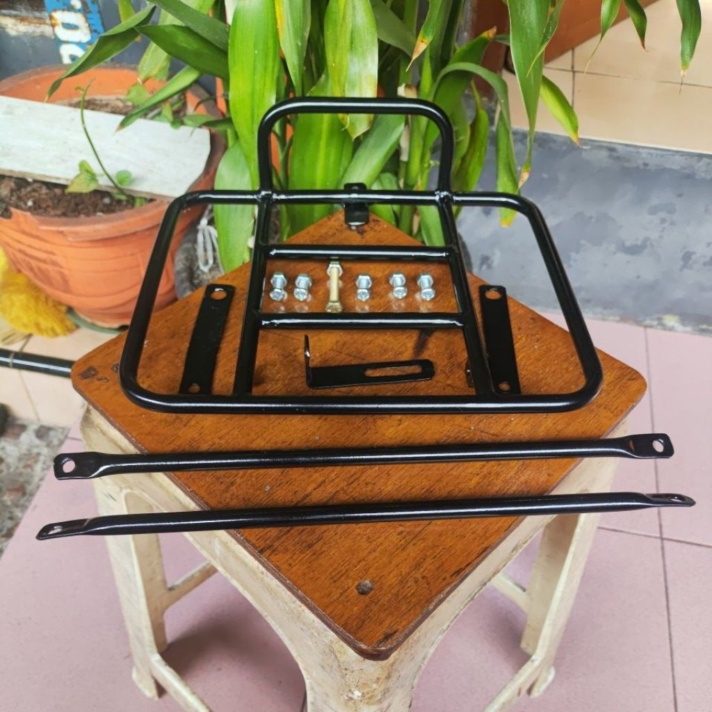 rak depan sepeda commuter bike federal mtb sepeda lipat rak pizza panier depan