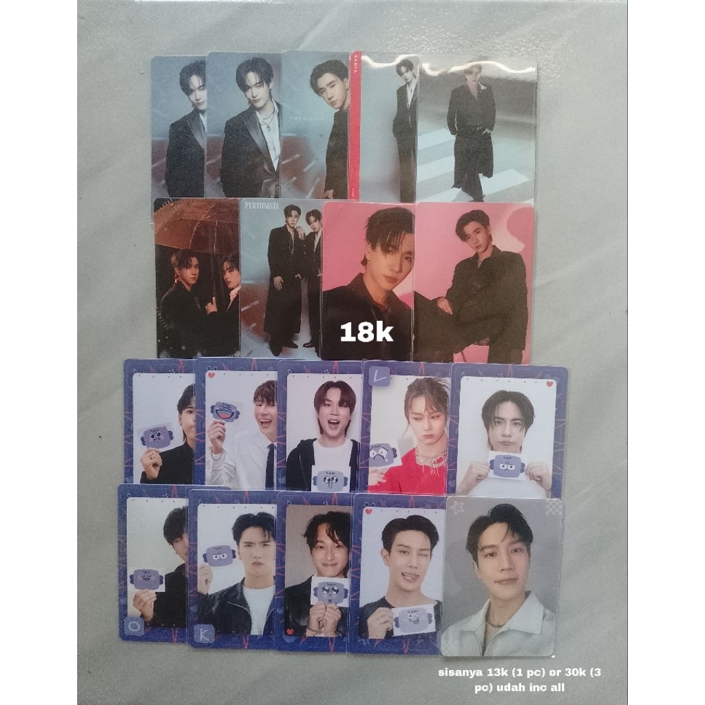 [BACA DESKRIPSI] GMM GMMTV Collectible Card CC Pc Mood Quest MQ FairBook 2025 Blossom Time Stopper F