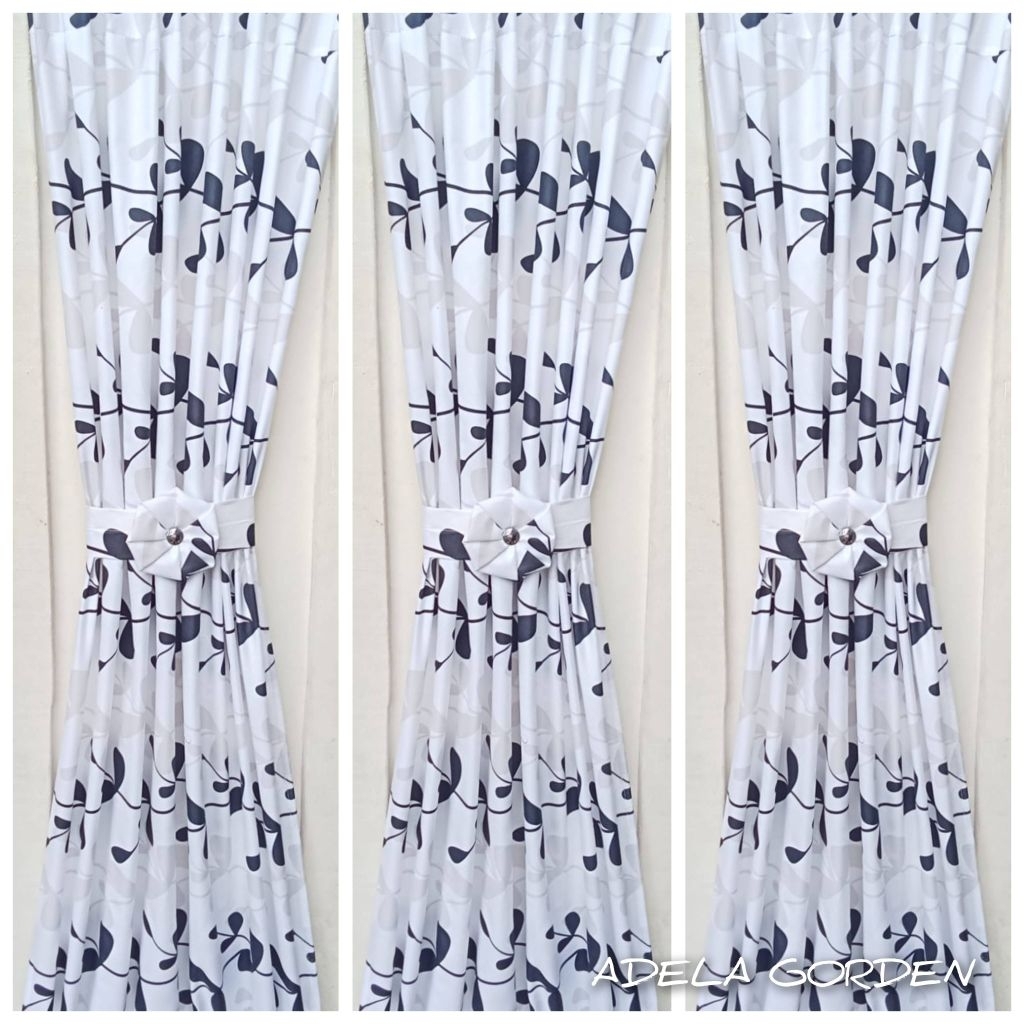 gorden minimalis gorden kupu kupu gorden ikattengah gorden estetik gorden jendela panjang tirai mini