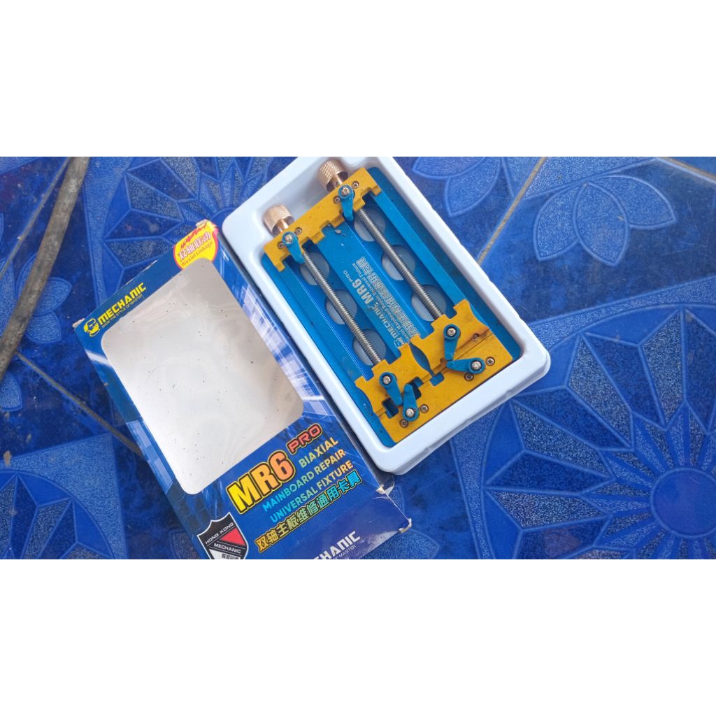 ragum pcb mechanic mr6 pro bekas masih bagus lengkap dus