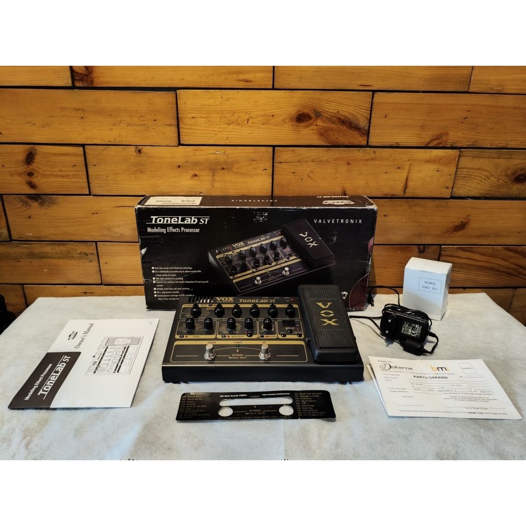 Efek vox tonelab ST |VOX ToneLab ST