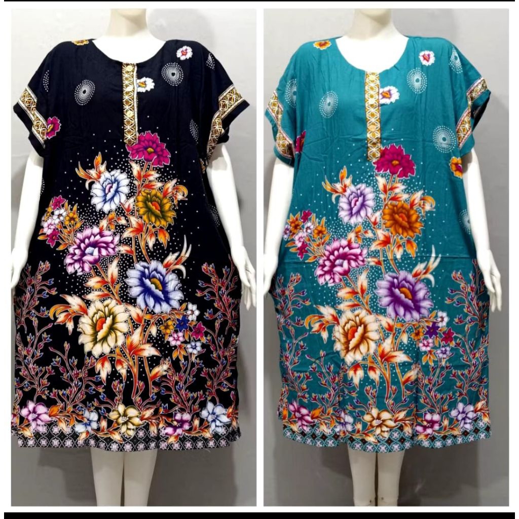 Daster Hengky XL Kancing  Motif Widuri  LD 130