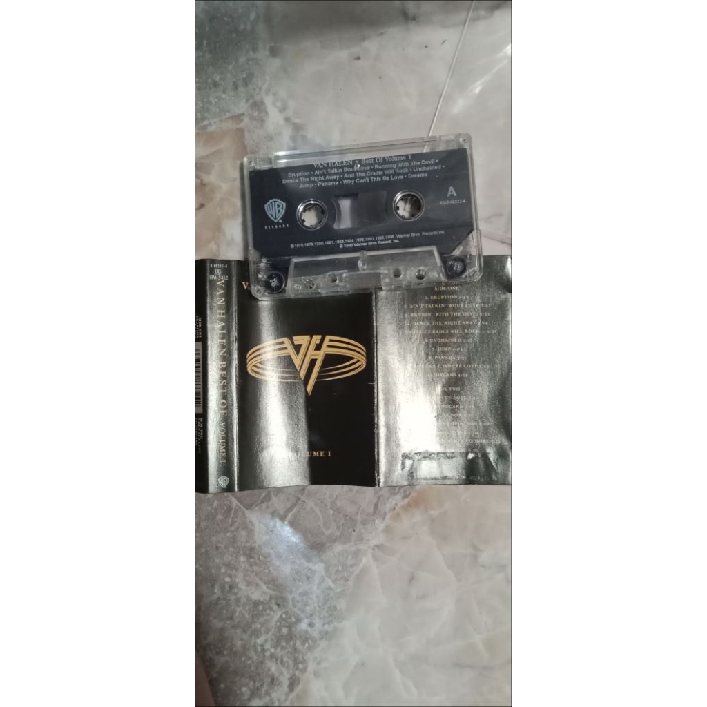 kaset tape pita original Van Halen best of