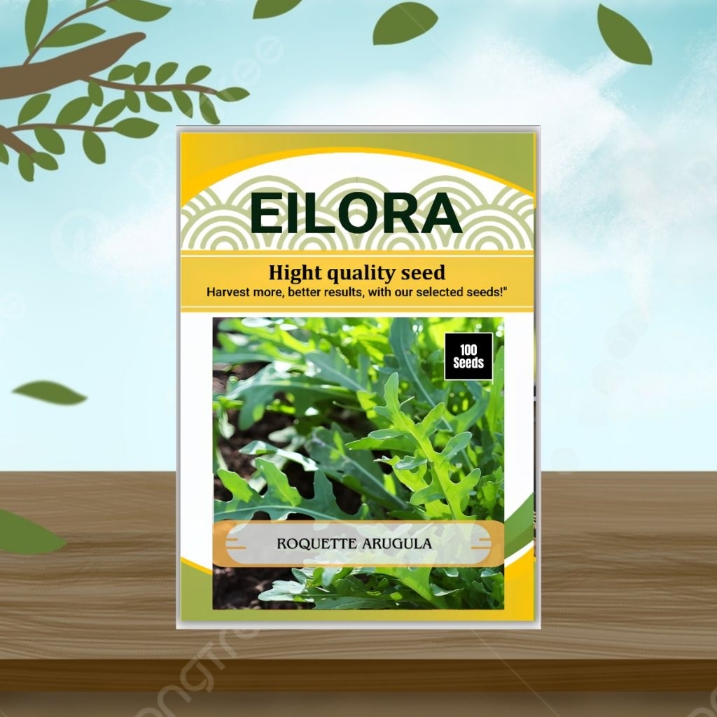 100 BUTIR BIJI/BENIH ROQUETTE ARUGULA