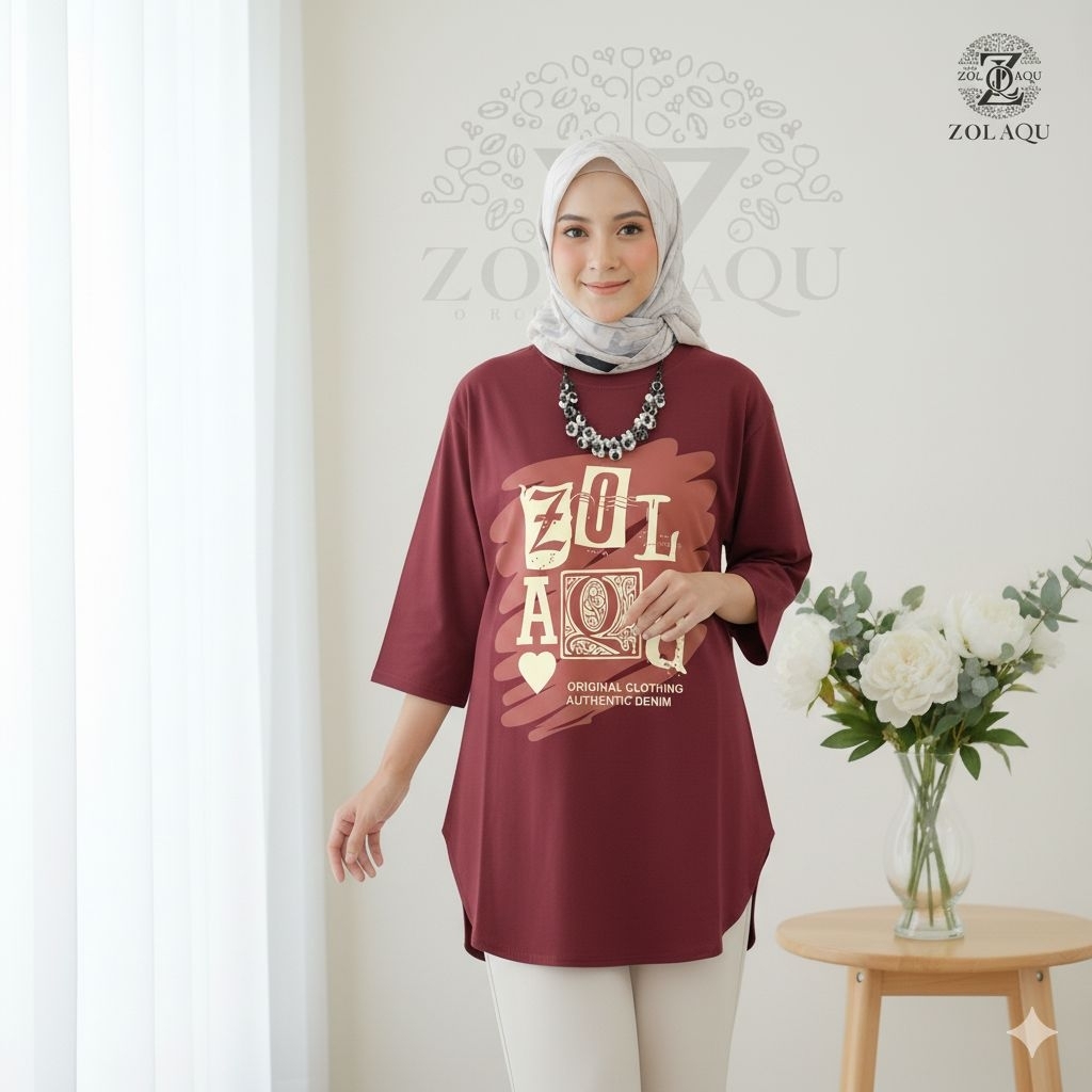 Zolaqu Original  Seri terbaru Zolaqu Jumbo Fashion wanita Hijab fashion wanita 2025 limited edition