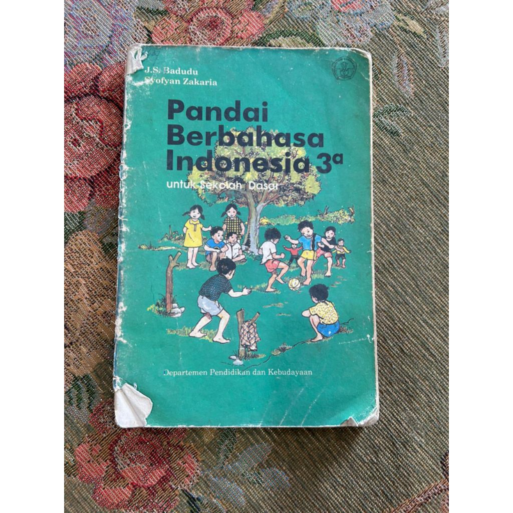 Buku Pandai Berbahasa Indonesia jilid 3a thn 1991