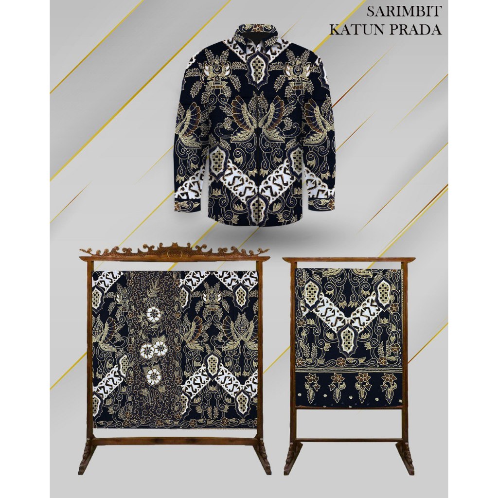 Kain batik tulis sarimbit katun prada sarimbit batik couple tanmalaka692