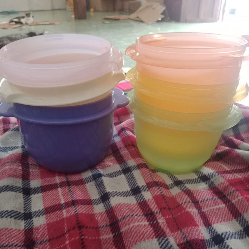 BARU BASE TANPA TUTUP STAR BOWL// BOWL KUPING // BEKAL // TOPLES//TUPPERWARE