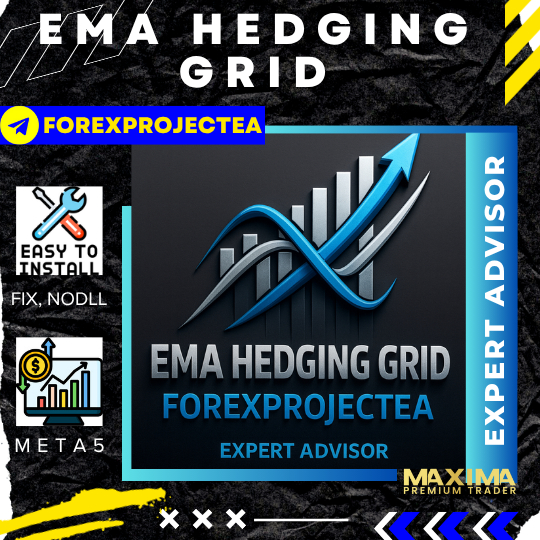 EA Robot Tradin EMA HEDGING GRID Meta 5 fix nodll