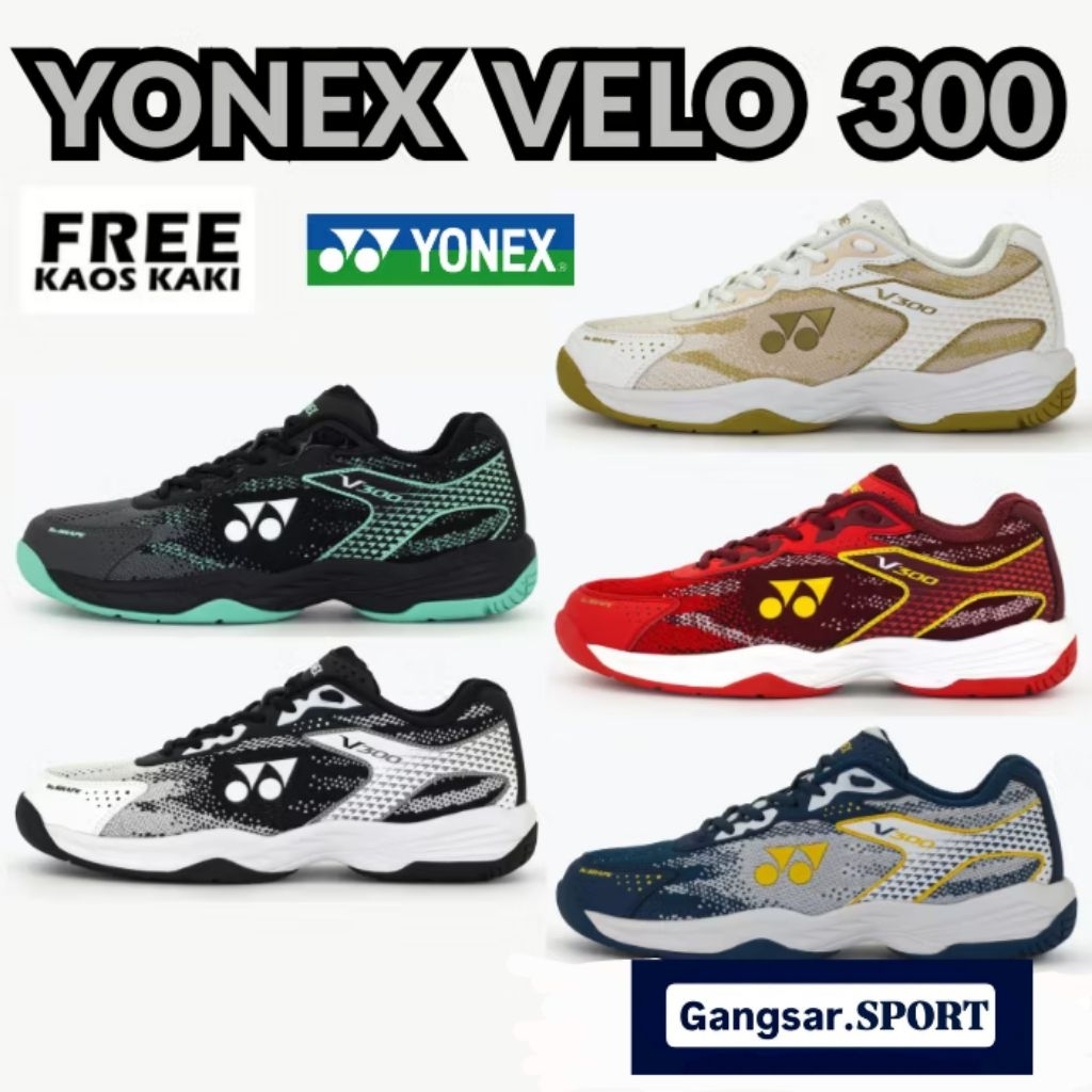 Yonex VELO 300 Badminton shoes - sepatu badminton original yonex