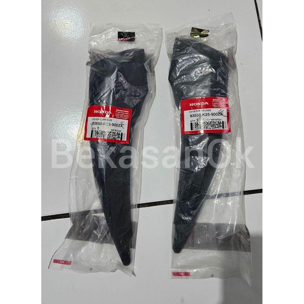 83550-K25-900ZA COVER, R. RR. SIDE (KANAN) 83650-K25-900ZA COVER, L. RR. SIDE (KIRI) SET ORIGINAL